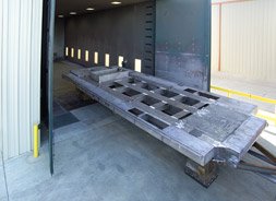 Oilfield Skid After Sandblast