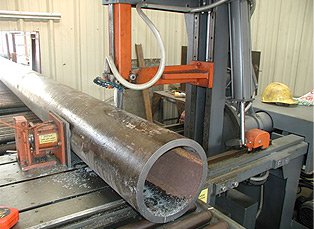 Structual Steel Sawing